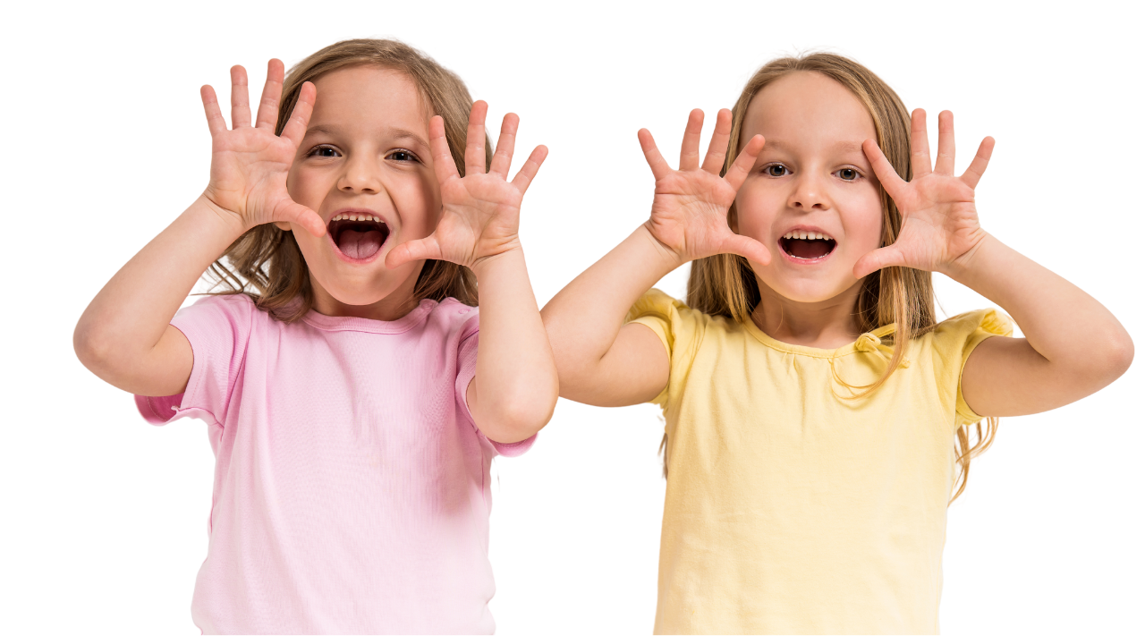 Happy children using StoryQuest