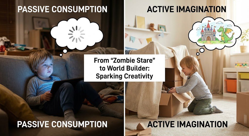 Is Your Child’s Imagination Atrophying? The Silent Epidemic of Passive Play