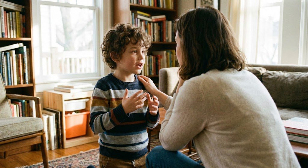 The 20-Minute Monologue: Why Your Child Talks AT You, Not WITH You