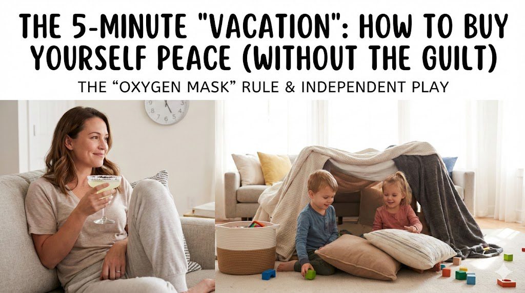 The 5-Minute “Vacation”: How to Buy Yourself Peace (Without the Guilt)
