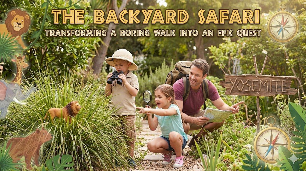 The Backyard Safari: Transforming a Boring Walk into an Epic Quest